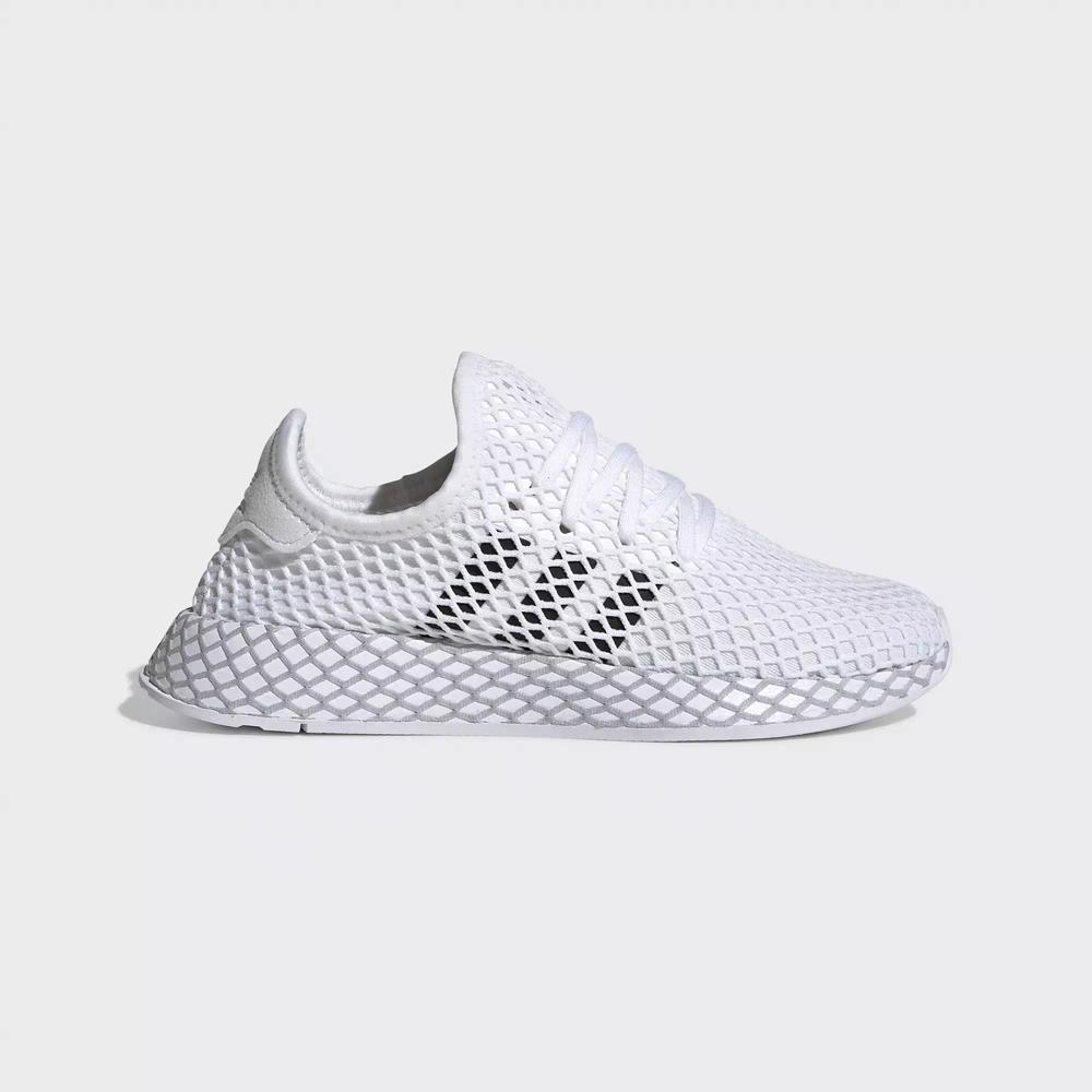 Adidas Deerupt Runner Tenis Blancos Para Niña (MX-60712)